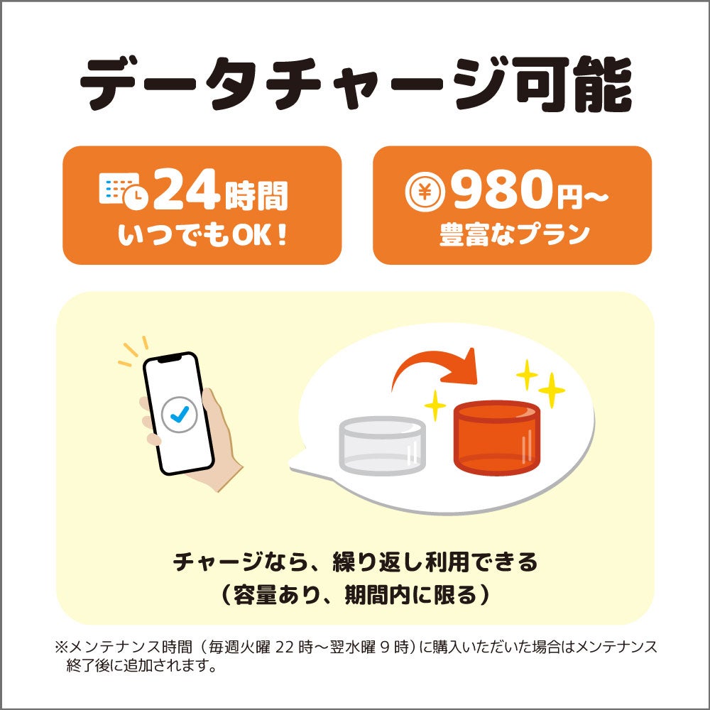 チャージ可能